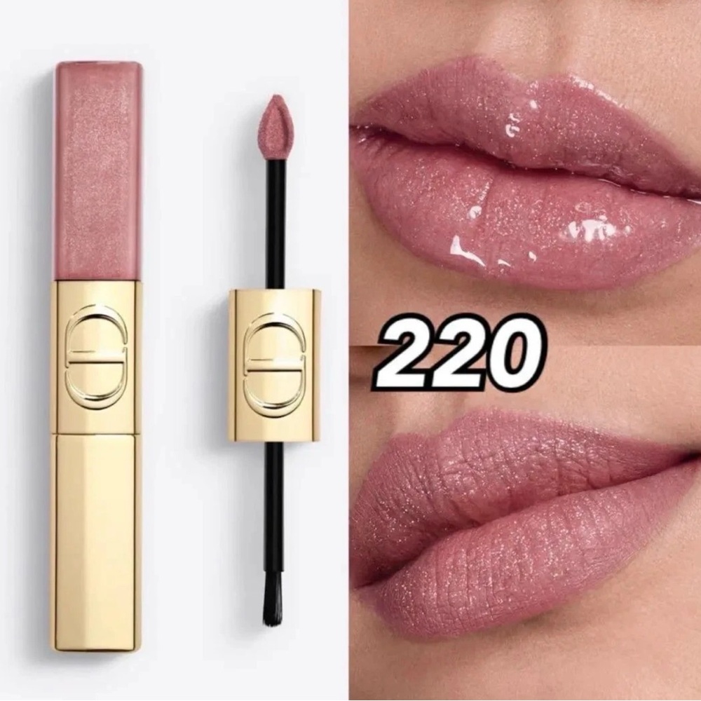 Dior - Rouge Dior Sequin Liquid Duo 2025 Limited Edition 220 Ribbons NIB🌸